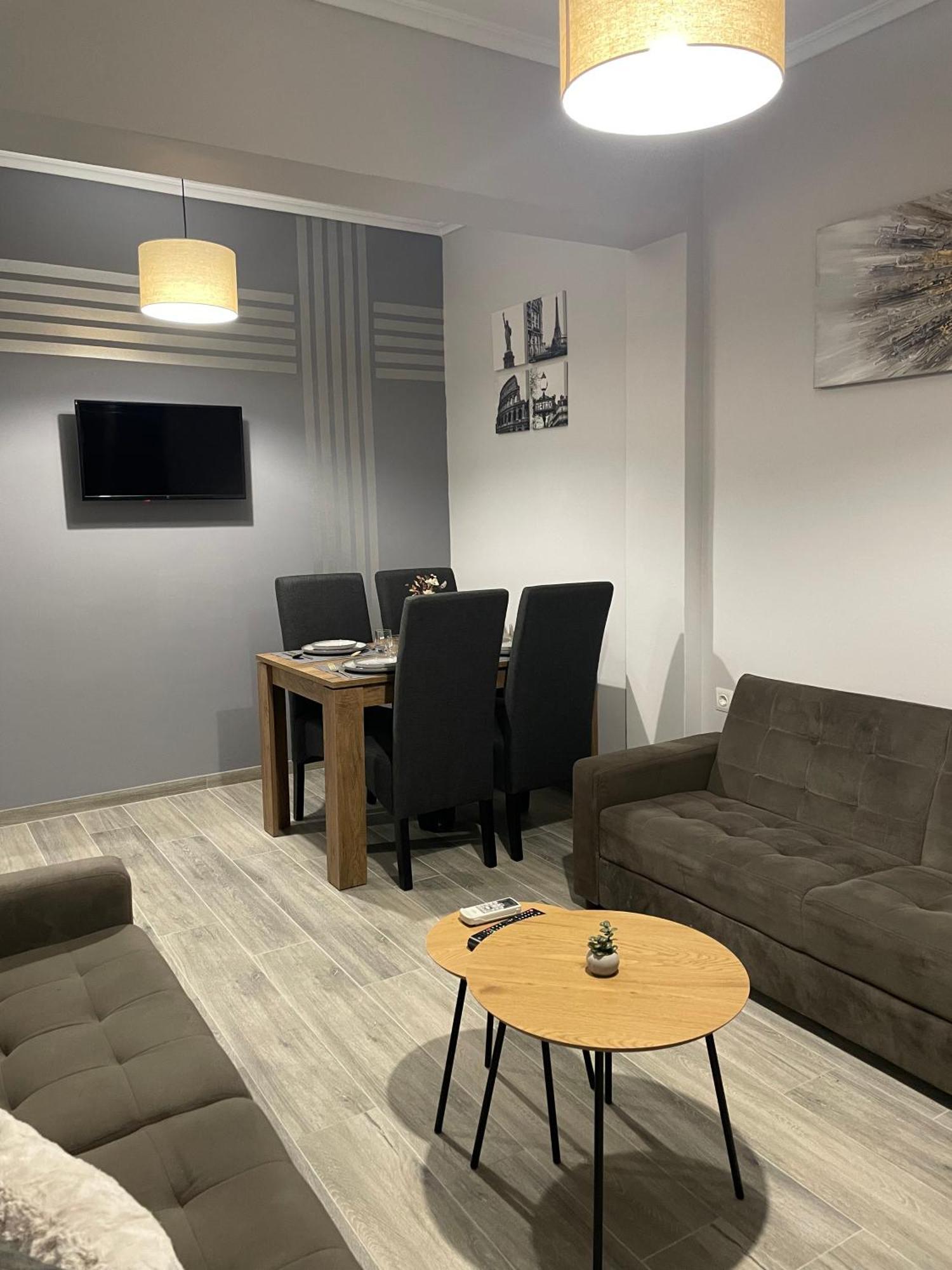 Dt Luxury Apartment Néa Péramos Eksteriør bilde