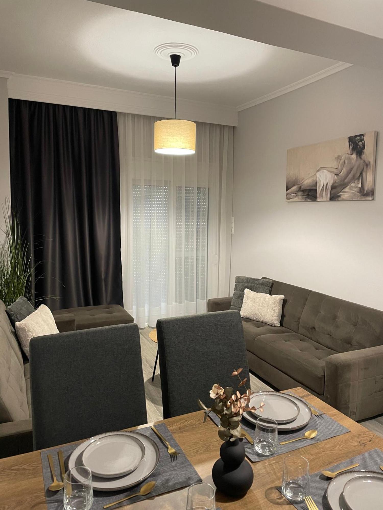 Dt Luxury Apartment Néa Péramos Eksteriør bilde